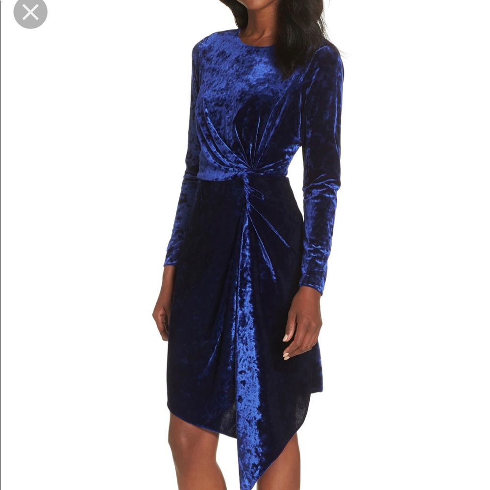 Maggy London Velvet Dress NWT